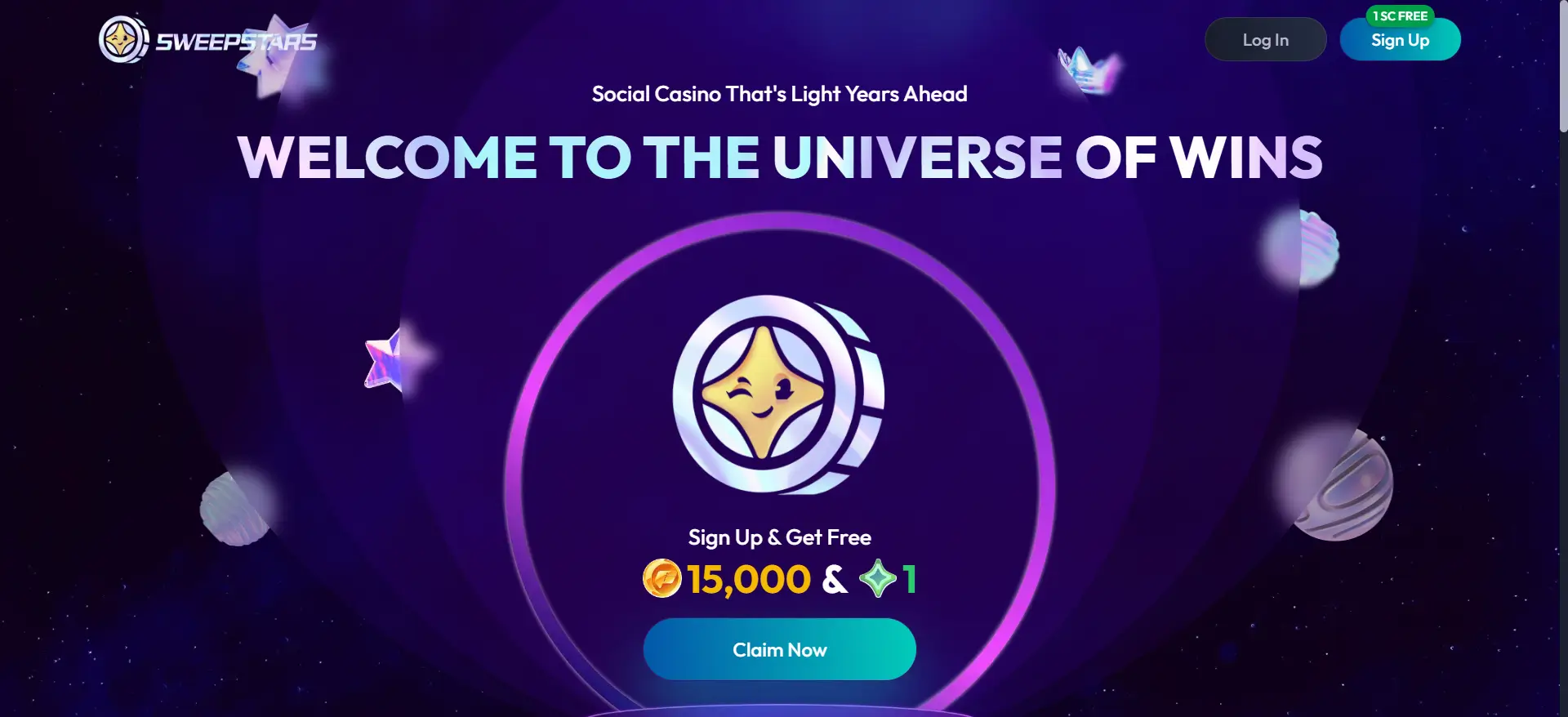SweepStars Social Casino Review 2026